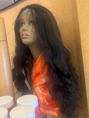 Black Long Wavy Women’s Wig -